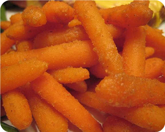 Spiced Baby Carrots