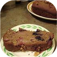 Whole Wheat Banana Strawberry Loaf