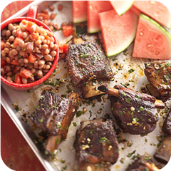 Santa maria-style ribs 