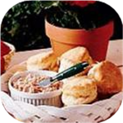 Biscuits with Ham Butter