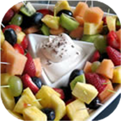 Coffee Flavored Fruit Dip
