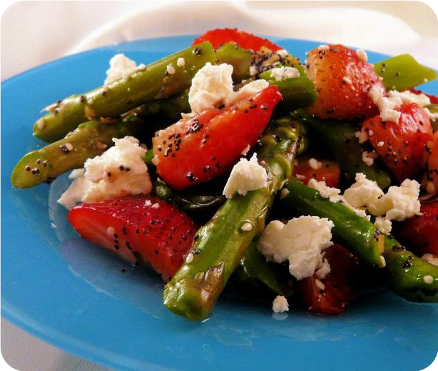 Asparagus Strawberry Salad