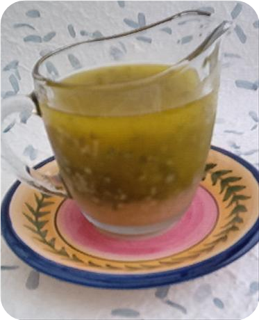 Basil Cider Dressing - from Kelly's Wedding Salad