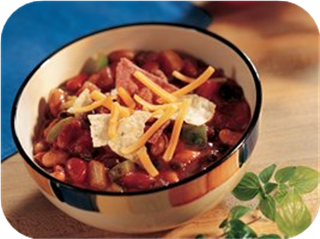 Three-Bean Enchilada Chili