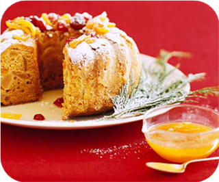 Stove-top holiday apple cake 