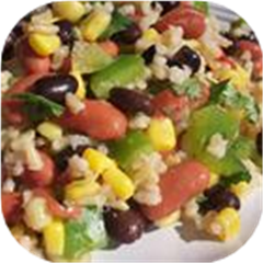 Mexican Bean and Rice Salad