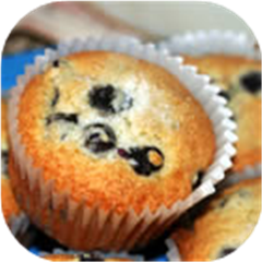 Aunt Blanche's Blueberry Muffins