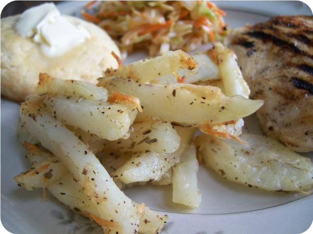 Herbed Parmesan Oven Fries
