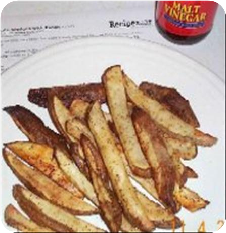 Spicy Potato Wedges with Ranch