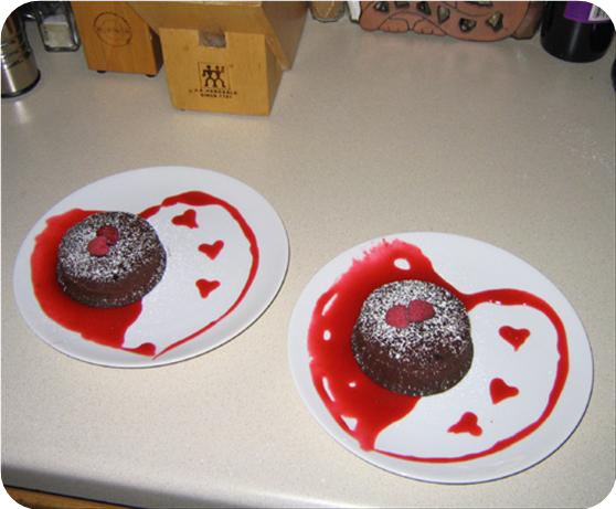 Warm Soft Chocolate Cakes