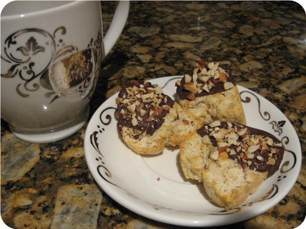 Light Almond Biscotti
