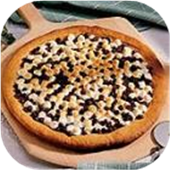 Chocolate Peanut Butter Pizza