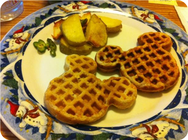 Oatmeal Waffles