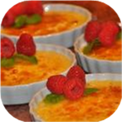 White Chocolate Macadamia Creme Brulee