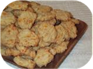 Crispy Cheddar Cookies