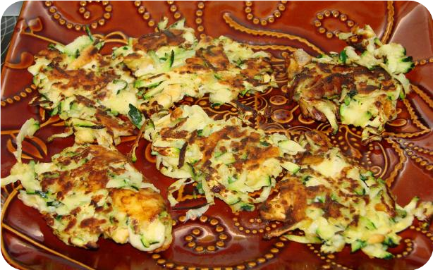Cheesy Zucchini Patties