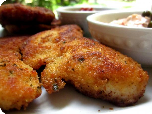 Breaded Breast of Chicken (Chicken Cutlets)