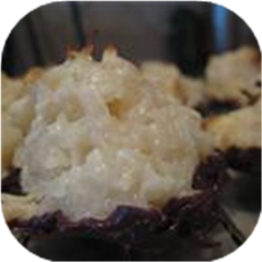 Easy Chocolate Covered Coconut Macaroons