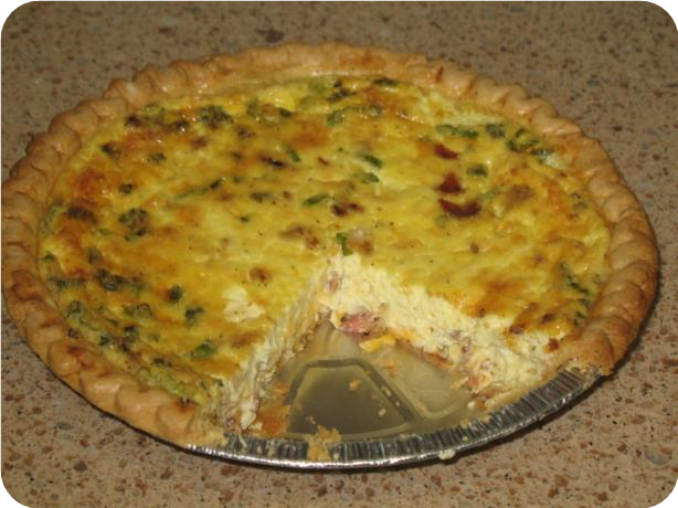 Crab Quiche