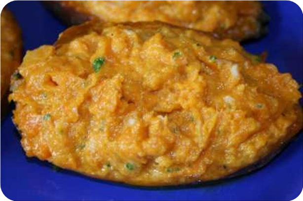 Twice Baked Sweet Potatoes