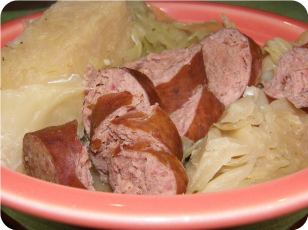 Polish Sausage and Cabbage Dinner