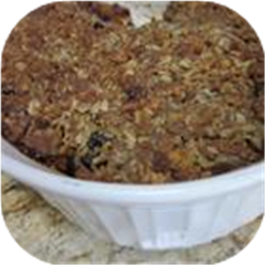 Apple Mincemeat Crumble
