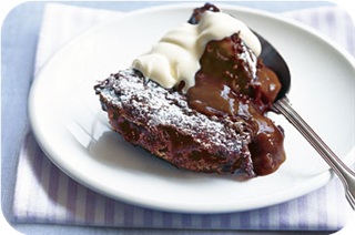 Chocolate fudge pudding