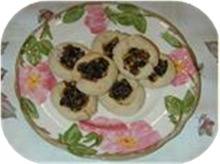 Apricot Fig Thumbprint Cookies