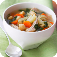 Chicken & Garbanzo Bean Soup