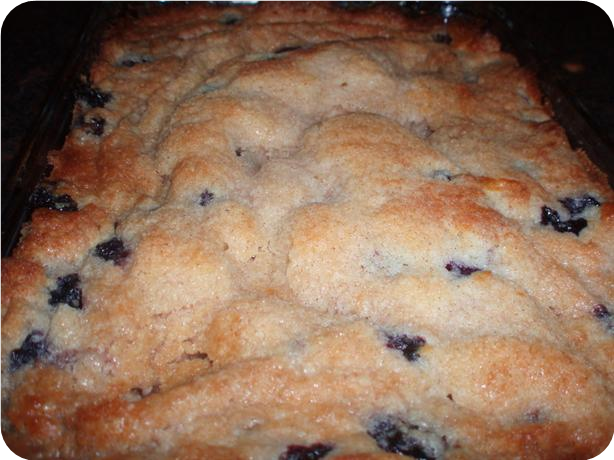Incredible Blueberry Tea Cake