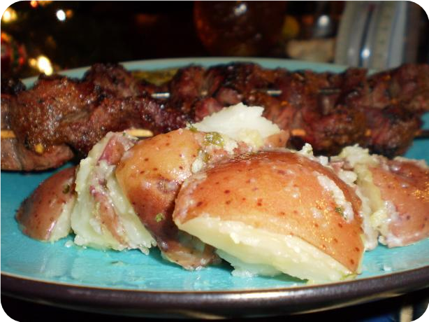 Garlicky Red Potatoes