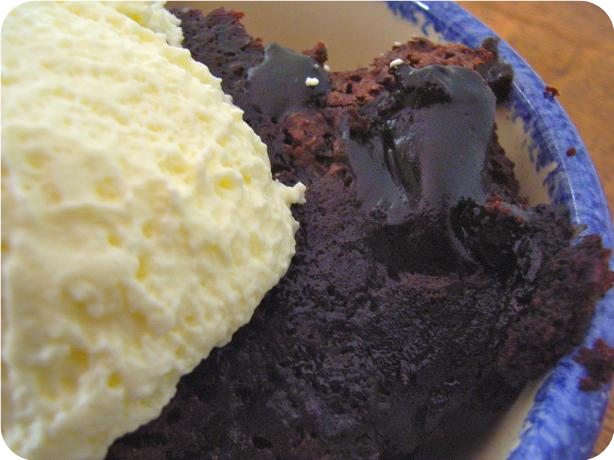 Easy Chocolate Sauce Cake