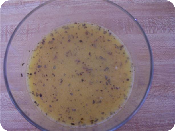 Basil Garlic Citrus Vinaigrette