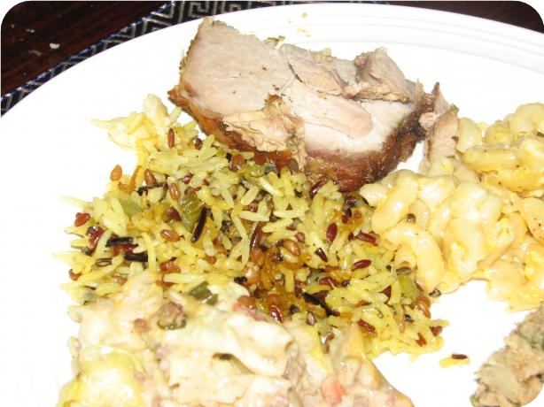 Curried White & Wild Rice