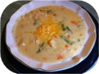 Creamy Chicken Asparagus Soup