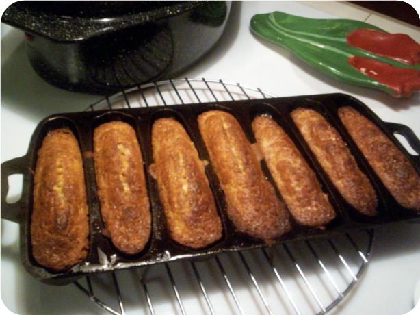 Texas Cornbread Sticks
