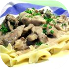 Daria's Slow Cooker Beef Stroganoff