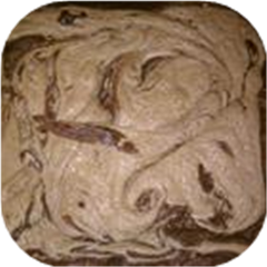 Peanut Butter-Banana Blammo! Brownies