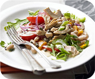Creamy lemon-dill tuna salad 