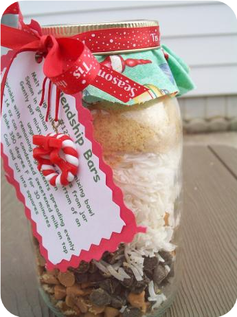 Friendship Bars in a Jar