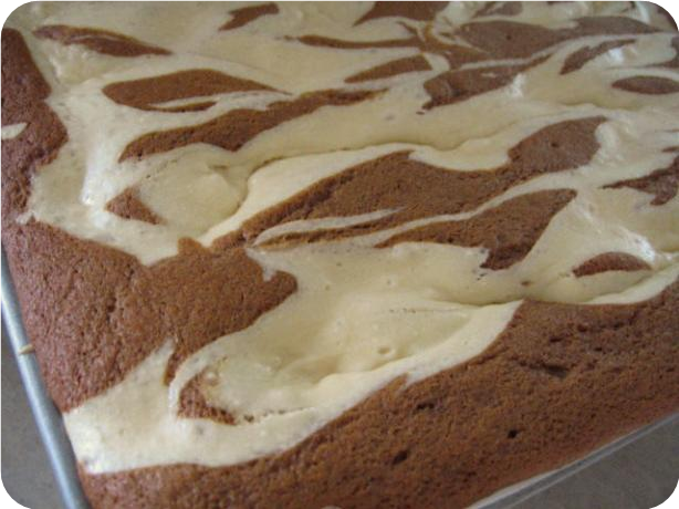Pumpkin Cream Cheese Swirl Brownies