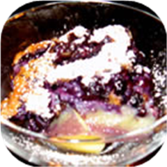 Blueberry Clafouti