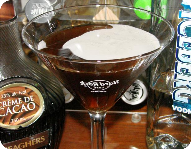 Peppermint Patty Martini