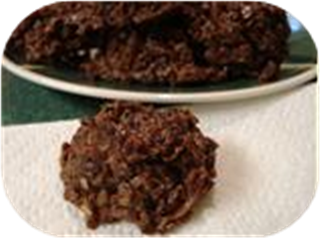 Fudgy Coconut Oatmeal Cookies