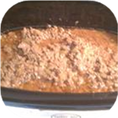 Slow Cooker Ground Beef Barbecue