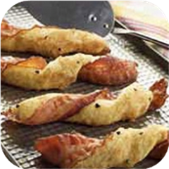 Peppered Bacon Twists 