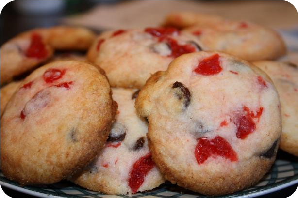 Chocolate Coconut Cherry Cookie