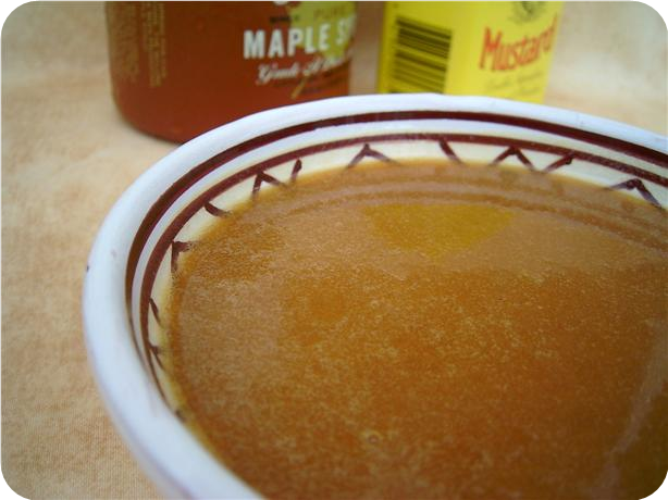 Sweet and Hot Maple Mustard